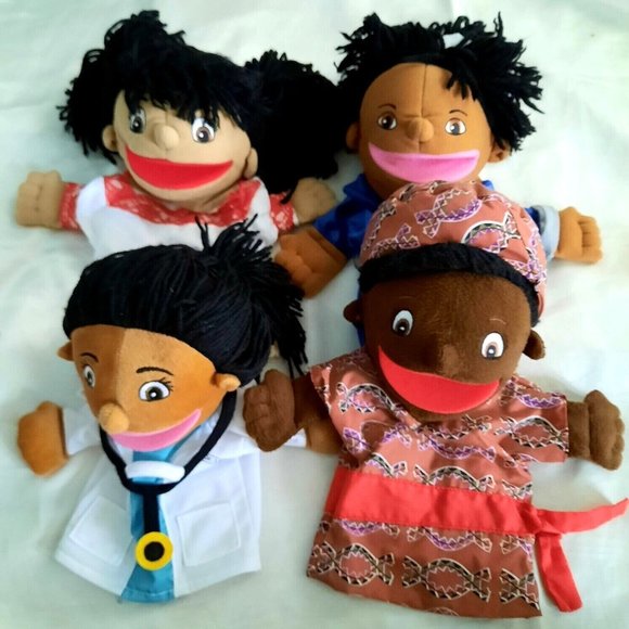 lakeshore Other Lakeshore Hand Puppets Multicultural Preschool
